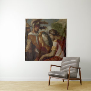 Tapiz Rinaldo y el Espejo-Escudo, c.1650-55