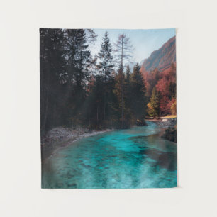 Tapiz Río Smaragad en Mojstrana