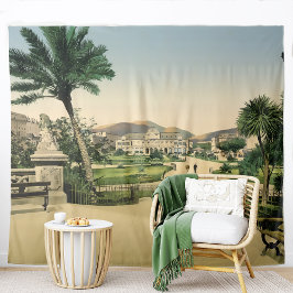 Tapiz Riviera francesa vintage