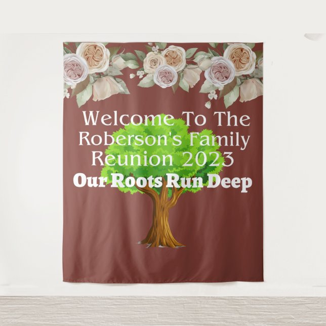Tapiz Roberson Family Reunion Tapestry (Anverso)