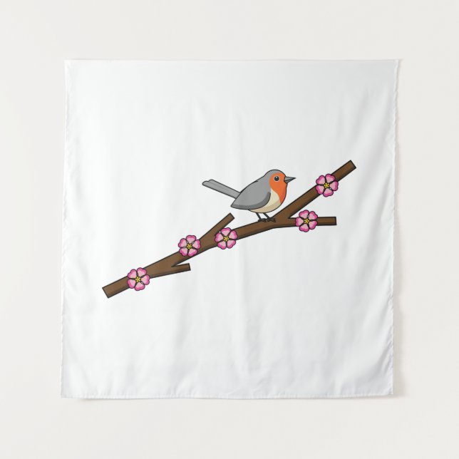 Tapiz Robin en Sakura (Anverso)