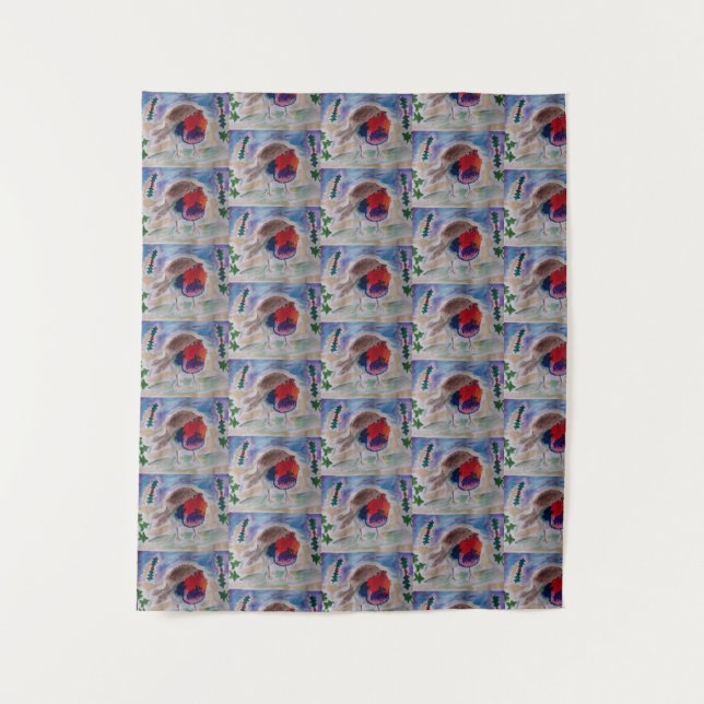 Tapiz Robin navidades (Anverso)