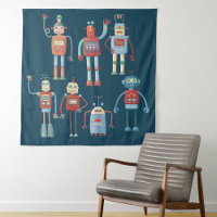 Robots retro vintage