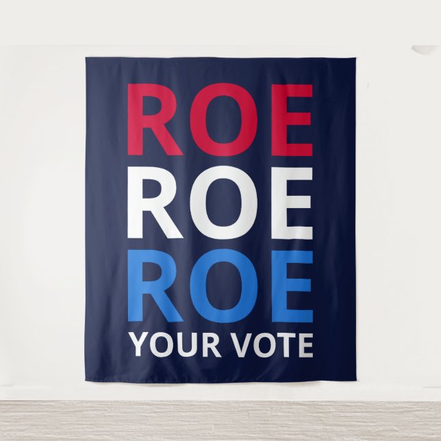 Tapiz Roe su voto (Anverso)