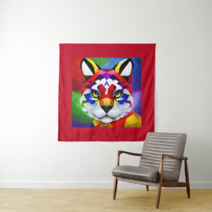 Tapiz rojo de El Gato de Alexander