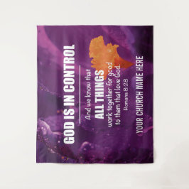 Tapiz Romanos 8:28 TODAS LAS COSAS JUNTAS IGLESIA