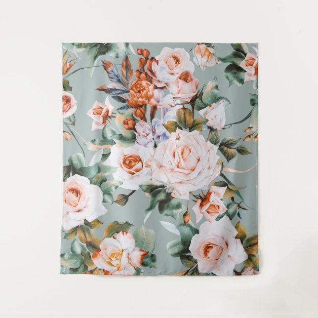 Tapiz Romantic Blossom Haven (Anverso)