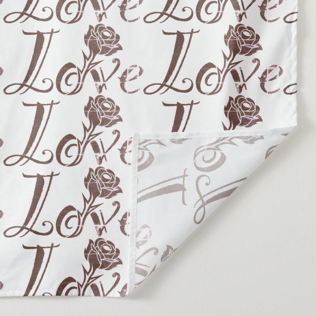 Tapiz Rosa de amor (Detalle)