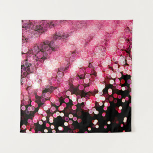 Tapiz Rosa ondulado: Borrón claro abstracto