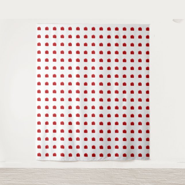 Tapiz Rosa Roja (Anverso)