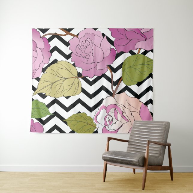 Tapiz Rosas 27 (In situ (horizontal))