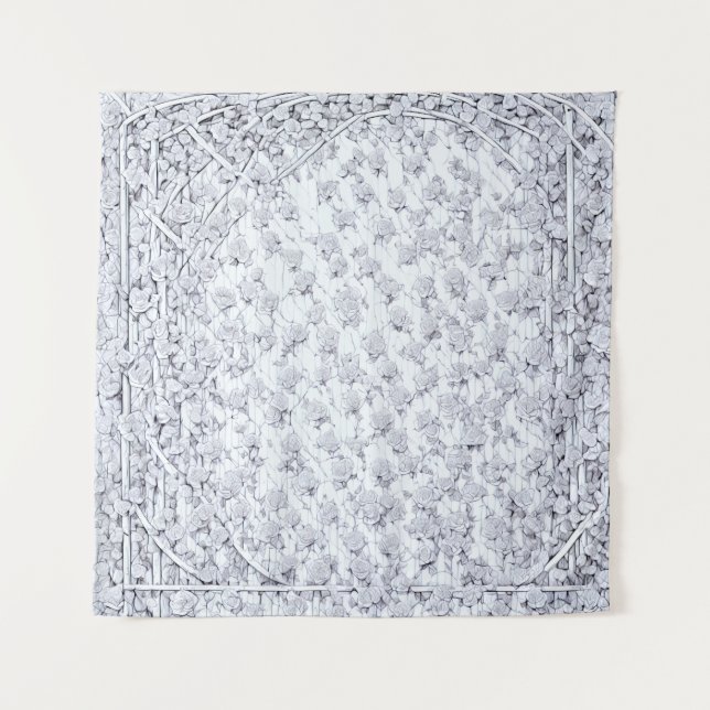 Tapiz Rosas blancas A (Anverso)