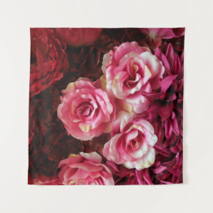 Tapiz rosas rosas rojas: fondo de tela.