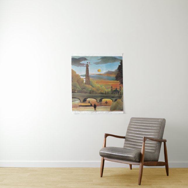 Tapiz Rousseau - Seine y la Torre Eiffel (In situ)