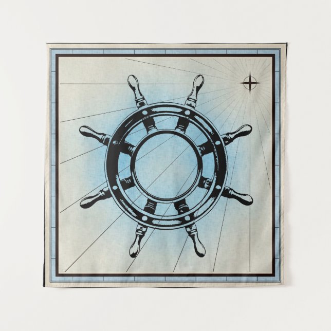 Tapiz Rueda de los capitanes (Anverso)