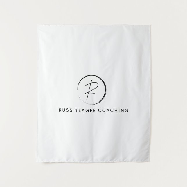 Tapiz Russ Yeager Coaching Signature Logo (Anverso)