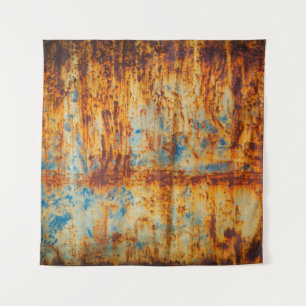 Tapiz Rusty Blue Metalizado Textura