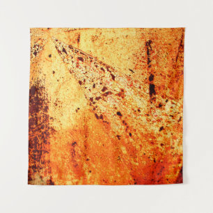 Tapiz Rusty surfaceabstracto metalizado, envejecido, dec