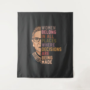 Tapiz Ruth Bader Ginsburg RBG