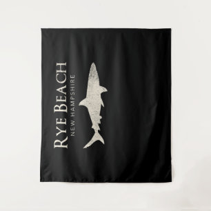 Tapiz Rye Beach New Hampshire - Regalos de los amantes d