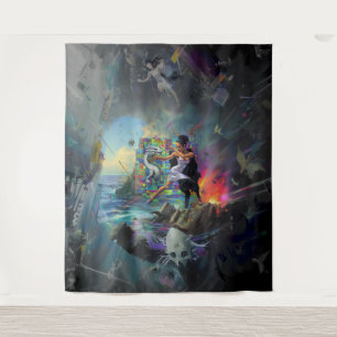 Tapiz Sacerdotes de vestimenta plateada Occult Dark Witc