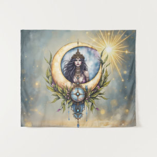 Tapiz Sacerdotisa de la Luna – Guardiana del Equilibrio 