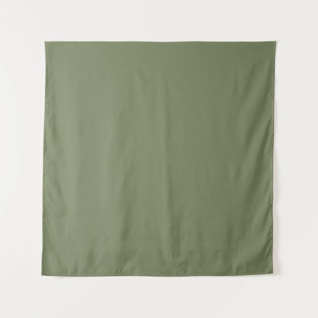 Tapiz Sage Green Color sólido (Anverso)