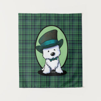 Tapiz Saint Patrick Westie KiniArt