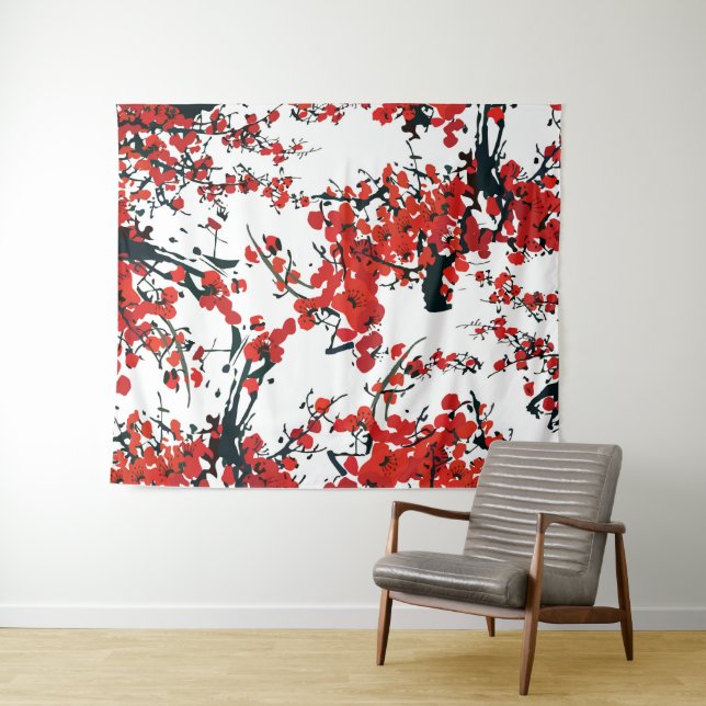 Tapiz sakura (In situ (horizontal))