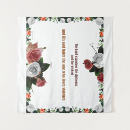 Tapiz Salmo 11:5, No hay violencia