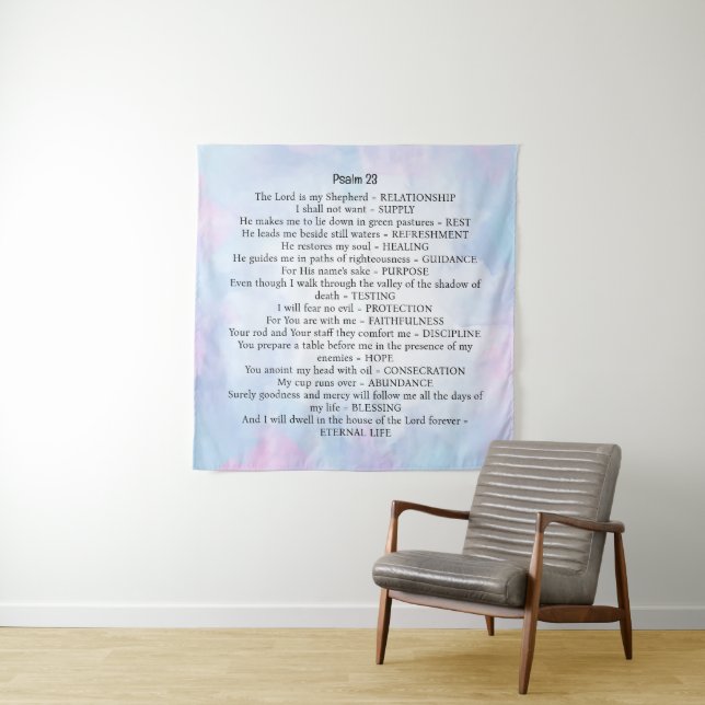 Tapiz Salmo 23 (In situ)