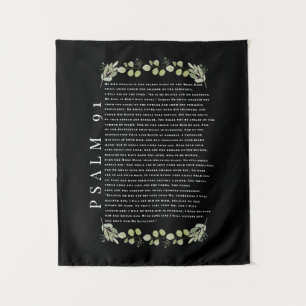 Tapiz Salmo 91 Hermoso Eucalyptus deja cristianos