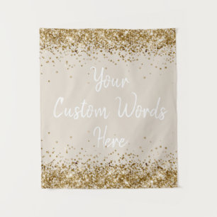 Tapiz Sand Tan White Backdrop Birday Party Photo Booth