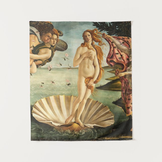 Tapiz Sandro Botticelli Nacimiento De Venus (Anverso)