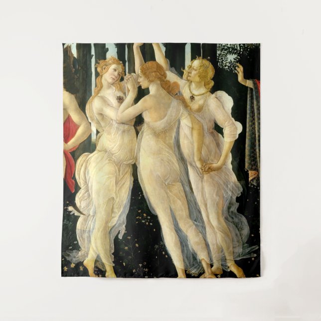 Tapiz Sandro Botticelli "Primavera - Tres Gracias"  (Anverso)