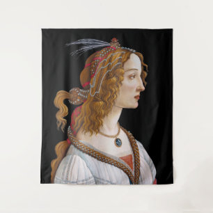 Tapiz Sandro Botticelli - Retrato de Simonetta Vespucci