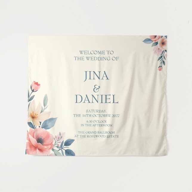 Tapiz Sangre rubor (Anverso (horizontal))