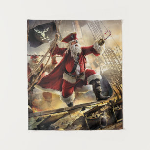 Tapiz Santa Claus Pirata