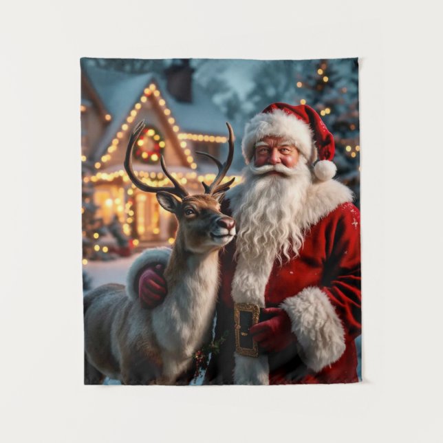 Tapiz Santa Claus Tapestry (Anverso)