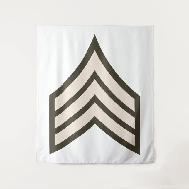 Tapiz Sargento del ejército (Anverso)