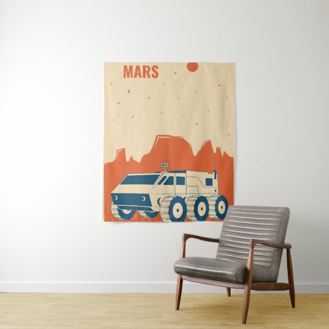 Tapiz Satélite espacial (In situ)