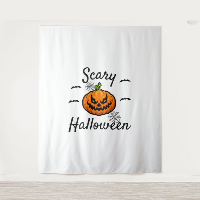 Tapiz Scary Halloween (Anverso)