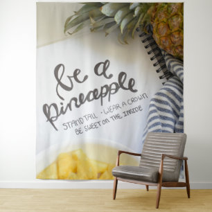 Tapiz Sé una piña
