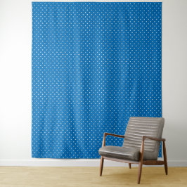 Tapiz Seamless blue background polka dot pattern 