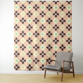 Tapiz Seamless geometric floral  pattern