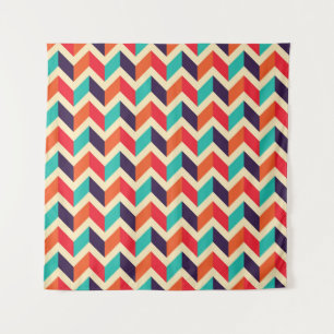 Tapiz Seamless geometric pattern with zigzags background