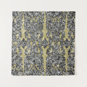 Tapiz seamless grunge Cambodian floral patternethnic,ab