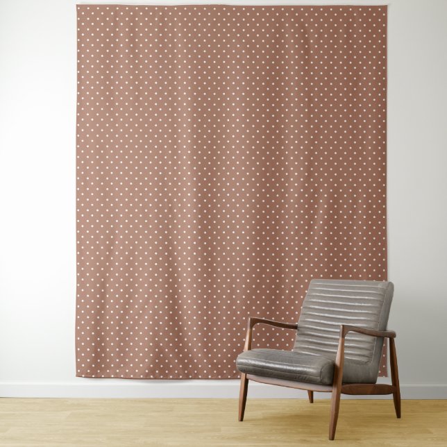 Tapiz Seamless medium brown polka dot  pattern (In situ)