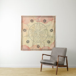 Tapiz Secretos ocultos rosas rosas brujas Sigil