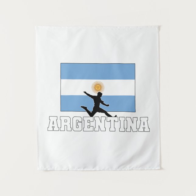 Tapiz Selección De Fútbol De Argentina (Anverso)
